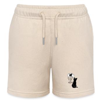 Schätzen Sie nicht ein Buch nach seinem Umschlag - Kinder Organic Joggingshorts Mini Bolter von Stanley/Stella - Natur - Vorne