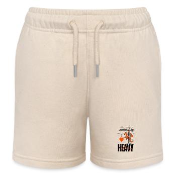 Grue Dragon de Levage Lourd - Short de jogging enfant bio Stanley/Stella - écru doux - Devant