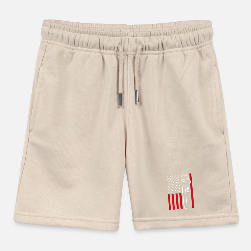 Plombier Short de jogging enfant bio Stanley/Stella
