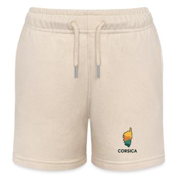 Corsica Bella - Kids Organic Sweat Shorts by Stanley/Stella - soft Ecru - Front