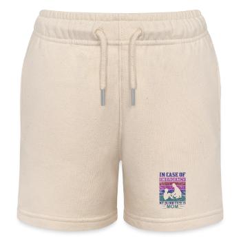 Für den Notfall ist meine Blutgruppe Mama-Shirt - Kinder Organic Joggingshorts Mini Bolter von Stanley/Stella - Natur - Vorne