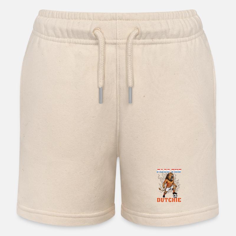 OPtheD - Kids Organic Sweat Shorts by Stanley/Stella - soft Ecru