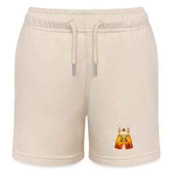 Lederhosen gefüllt mit Bier - Kinder Organic Joggingshorts Mini Bolter von Stanley/Stella - Natur - Vorne