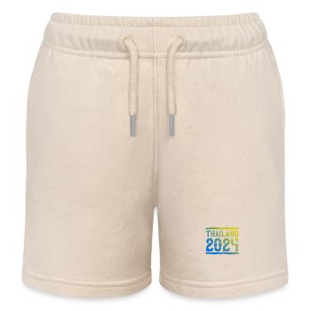 Thailand 2024 - Kinder Organic Joggingshorts Mini Bolter von Stanley/Stella - Natur - Vorne