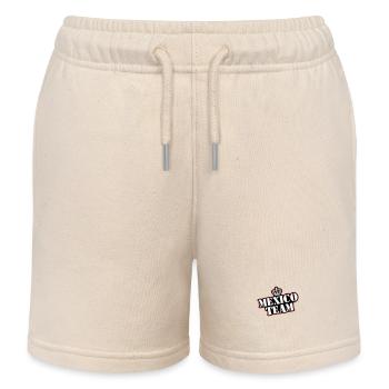 Mexico Team - Kids Organic Sweat Shorts by Stanley/Stella - soft Ecru - Front