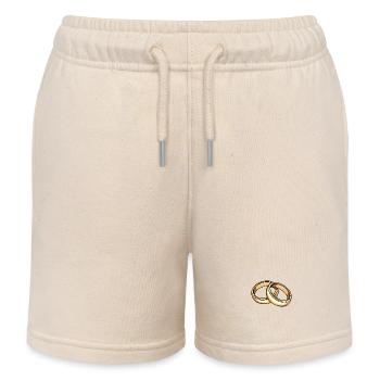 Alliances - Short de jogging enfant bio Stanley/Stella - écru doux - Devant