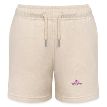 Bachelorette Party 2024 Bachelorette Party - Kids Organic Sweat Shorts by Stanley/Stella - soft Ecru - Front