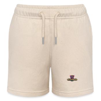 Mykonos 2024 Party Sau - Kinder Organic Joggingshorts Mini Bolter von Stanley/Stella - Natur - Vorne