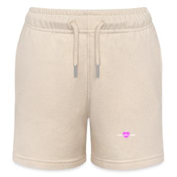 Bachelorette Party - Kids Organic Sweat Shorts by Stanley/Stella - soft Ecru - Front