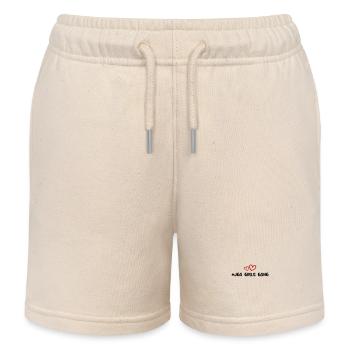 Bachelorette Party - Kids Organic Sweat Shorts by Stanley/Stella - soft Ecru - Front