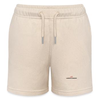 Junggesellenabschied Herz - Kinder Organic Joggingshorts Mini Bolter von Stanley/Stella - Natur - Vorne