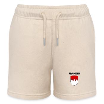 Franken im Süden - Kinder Organic Joggingshorts Mini Bolter von Stanley/Stella - Natur - Vorne