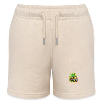 Ibiza 2025 - Short de jogging enfant bio Stanley/Stella - écru doux - Devant