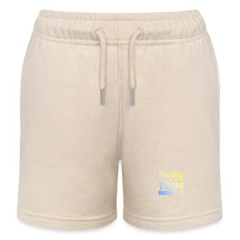 Racing Team - Kinder Organic Joggingshorts Mini Bolter von Stanley/Stella - Natur - Vorne
