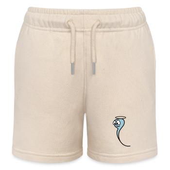 Bon sprmium - Short de jogging enfant bio Stanley/Stella - écru doux - Devant