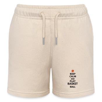 Basketball - Kinder Organic Joggingshorts Mini Bolter von Stanley/Stella - Natur - Vorne