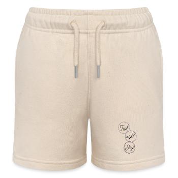 off-road cycling funny sayings mountain biking - Kinder Organic Joggingshorts Mini Bolter von Stanley/Stella - Natur - Vorne