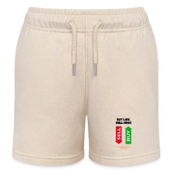 Buy low sell high - Kinder Organic Joggingshorts Mini Bolter von Stanley/Stella - Natur - Vorne