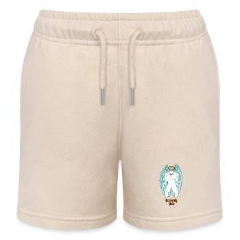 Ange gardien - Short de jogging enfant bio Stanley/Stella - écru doux - Devant