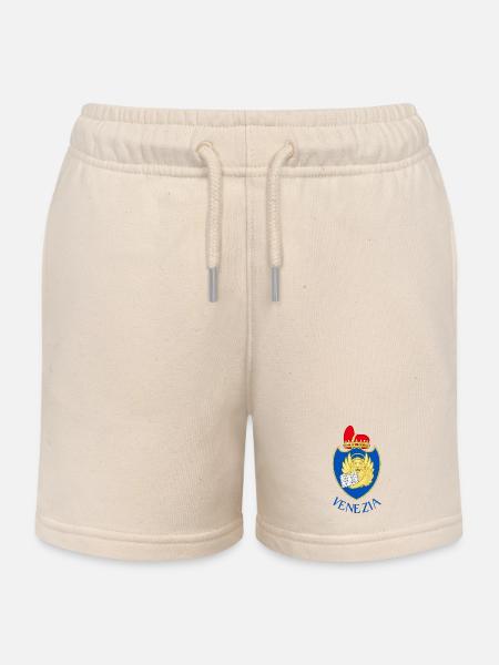 Venezia - Short de jogging enfant bio Stanley/Stella - écru doux