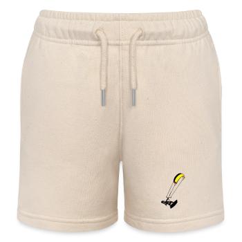 kite-surf - Kinder Organic Joggingshorts Mini Bolter von Stanley/Stella - Natur - Vorne
