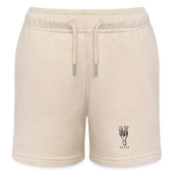 PULPO - Tintenfisch Krake Oktopus Tapas - Kinder Organic Joggingshorts Mini Bolter von Stanley/Stella - Natur - Vorne
