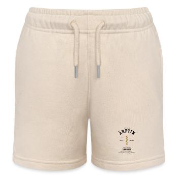great doctor in German and English - Kids Organic Sweat Shorts by Stanley/Stella - soft Ecru - Front