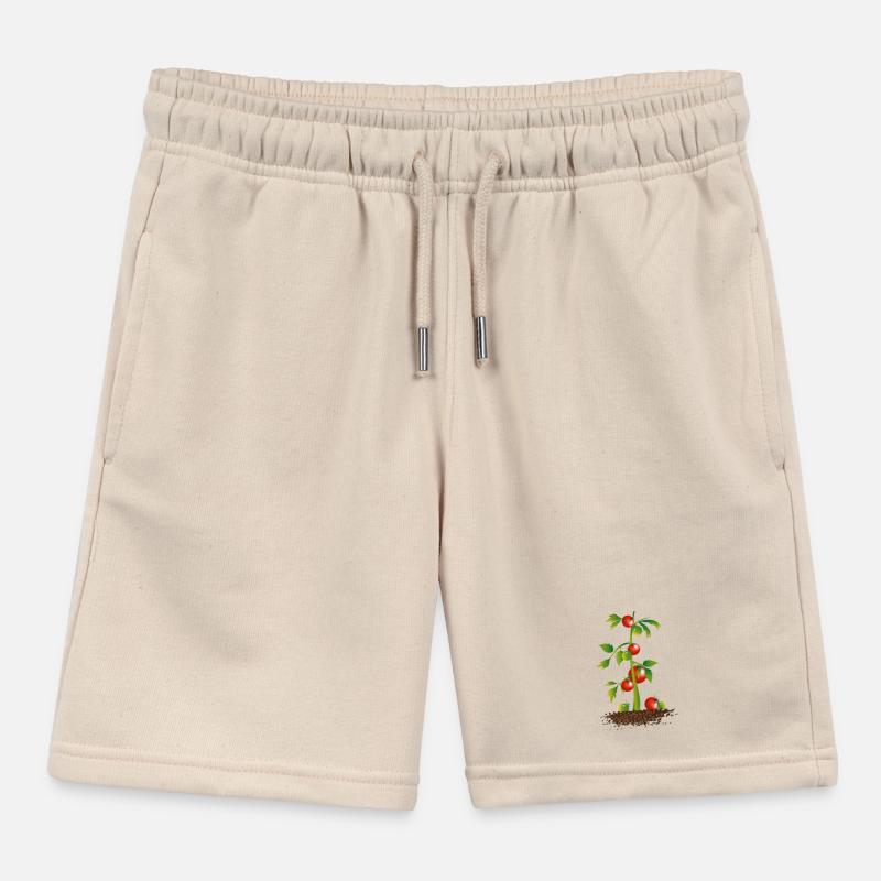 Plant de tomate Short de jogging enfant bio Stanley/Stella