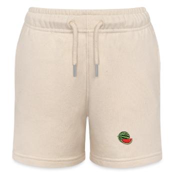 Melon - Short de jogging enfant bio Stanley/Stella - écru doux - Devant