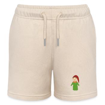 Kasper - Kinder Organic Joggingshorts Mini Bolter von Stanley/Stella - Natur - Vorne