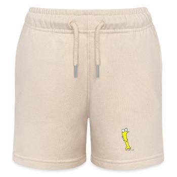 Roach © Chyropterum Innoxius - Kids Organic Sweat Shorts by Stanley/Stella - soft Ecru - Front