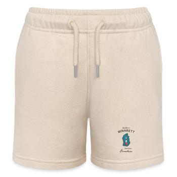 Bremerhaven, Leuchtturm Unterfeuer, Minarett, - Kinder Organic Joggingshorts Mini Bolter von Stanley/Stella - Natur - Vorne