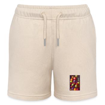 Fruit - Short de jogging enfant bio Stanley/Stella - écru doux - Devant