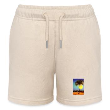 Arabische Wüste - Kinder Organic Joggingshorts Mini Bolter von Stanley/Stella - Natur - Vorne