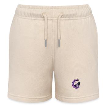 Fee auf dem Mond - Kinder Organic Joggingshorts Mini Bolter von Stanley/Stella - Natur - Vorne