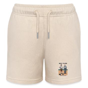 Boule Spieler - Kinder Organic Joggingshorts Mini Bolter von Stanley/Stella - Natur - Vorne