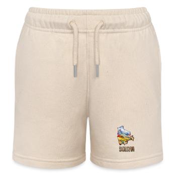 Aquarell Landkarte Bolivien - Kinder Organic Joggingshorts Mini Bolter von Stanley/Stella - Natur - Vorne