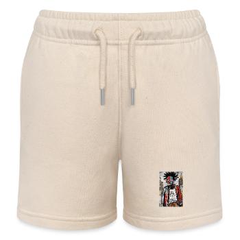 Urban Portrait - Kontrastfarben - Kinder Organic Joggingshorts Mini Bolter von Stanley/Stella - Natur - Vorne