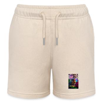 Und heute riskier ich einen Blick Faultier im Büro - Kinder Organic Joggingshorts Mini Bolter von Stanley/Stella - Natur - Vorne