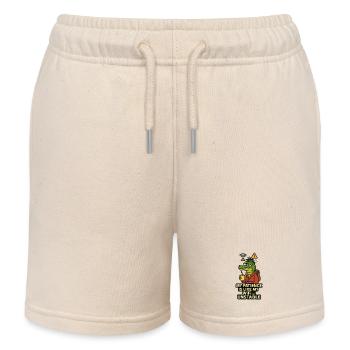 Geduld wie WLAN Alligator - Kinder Organic Joggingshorts Mini Bolter von Stanley/Stella - Natur - Vorne