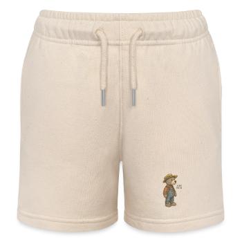 Lord Petzi Farmer - Kinder Organic Joggingshorts Mini Bolter von Stanley/Stella - Natur - Vorne
