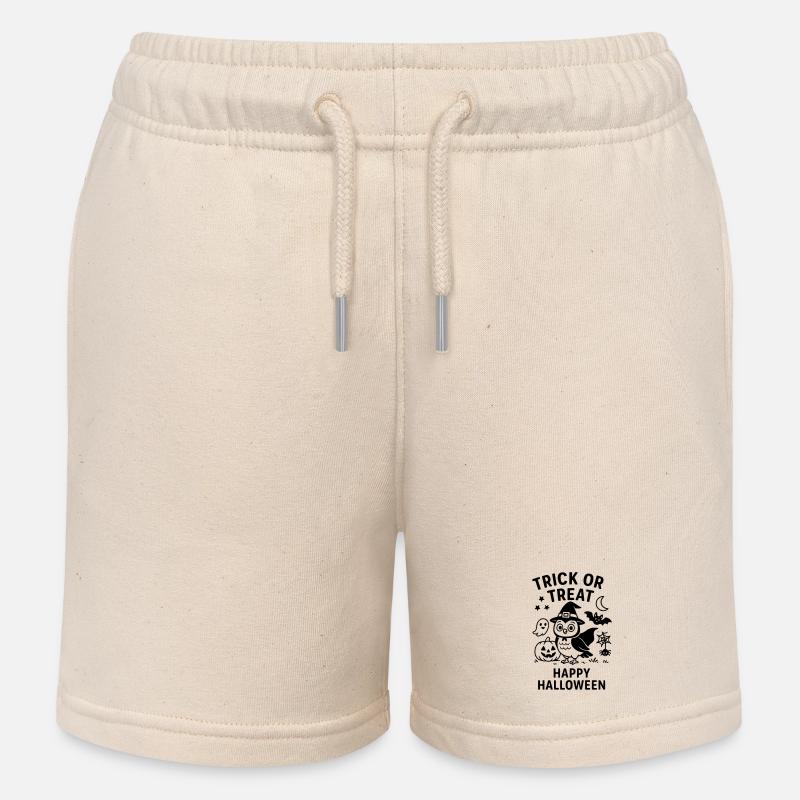 tromper - Short de jogging enfant bio Stanley/Stella - écru doux