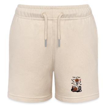 Süßes oder Saures Tanzen - Kinder Organic Joggingshorts Mini Bolter von Stanley/Stella - Natur - Vorne