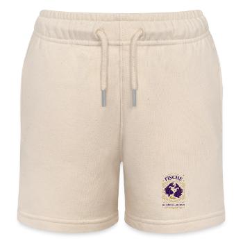 Sternzeichen Fische - Kinder Organic Joggingshorts Mini Bolter von Stanley/Stella - Natur - Vorne