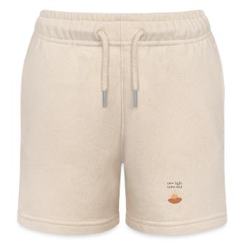 New light same soul - Kinder Organic Joggingshorts Mini Bolter von Stanley/Stella - Natur - Vorne