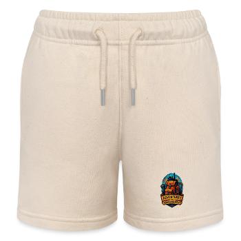 Urbex - Urban Exploration - Urban Explorer - Kids Organic Sweat Shorts by Stanley/Stella - soft Ecru - Front