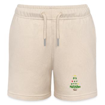 I'm only here for cookies - Kids Organic Sweat Shorts by Stanley/Stella - soft Ecru - Front