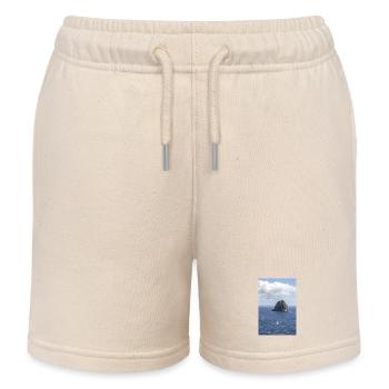 Freiheit - Kinder Organic Joggingshorts Mini Bolter von Stanley/Stella - Natur - Vorne