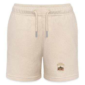 Meine Herzstadt Mainz - Kinder Organic Joggingshorts Mini Bolter von Stanley/Stella - Natur - Vorne