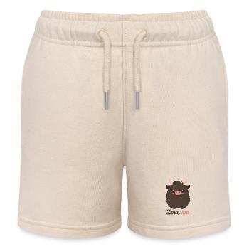 Stier - Kinder Organic Joggingshorts Mini Bolter von Stanley/Stella - Natur - Vorne
